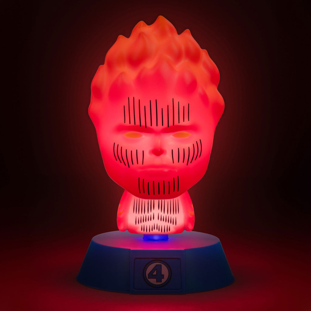 Imagen del producto Fantastic Four Icons lámpara Human Torch 11 cm