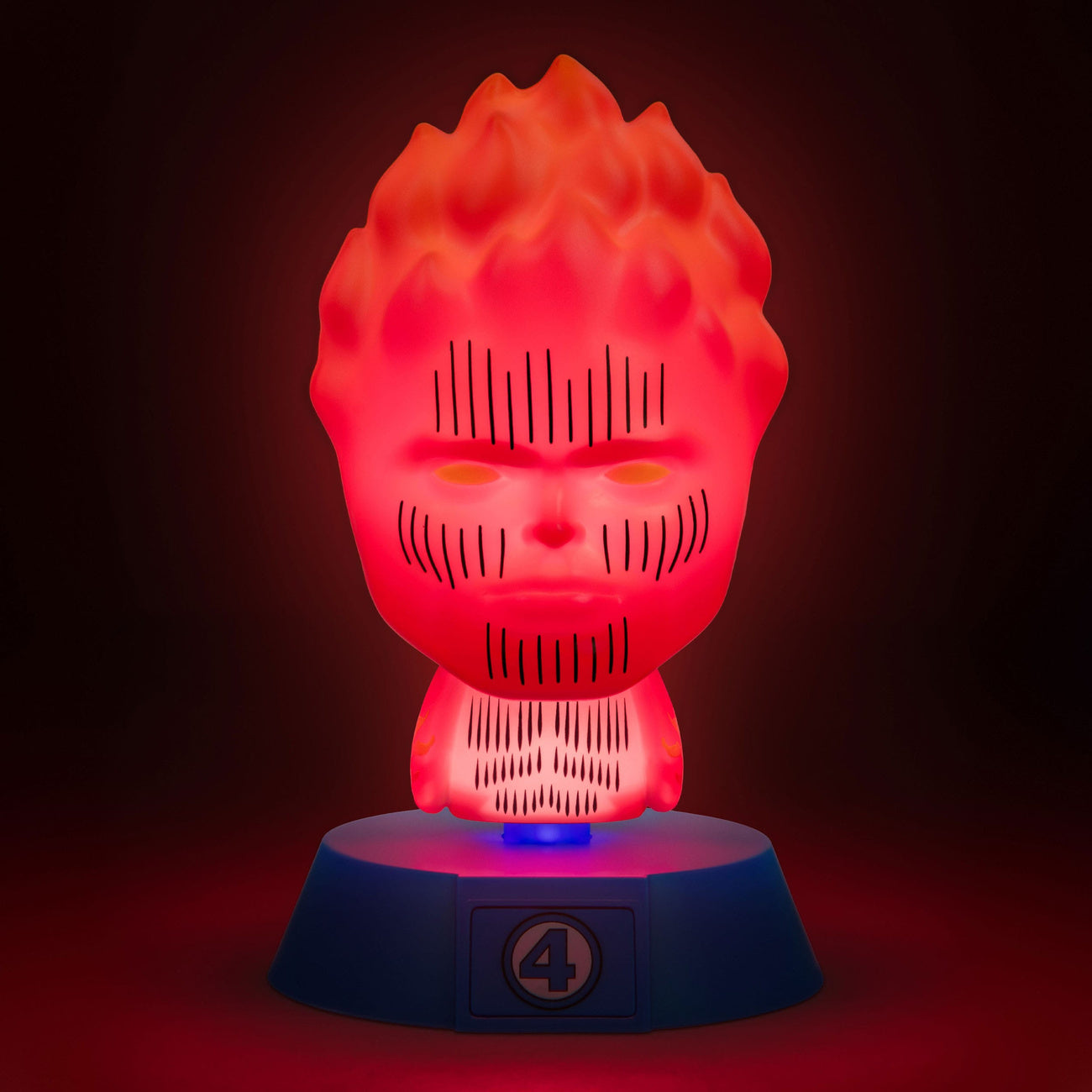 Imagen del producto Fantastic Four Icons lámpara Human Torch 11 cm