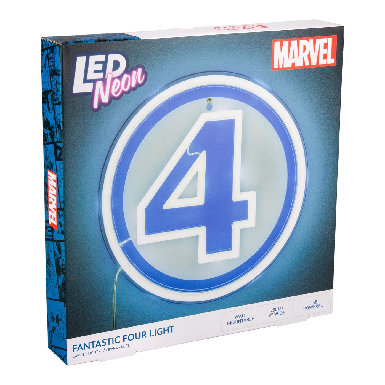 Imagen del producto Fantastic Four Lámpara de Pared LED Logo Neón
