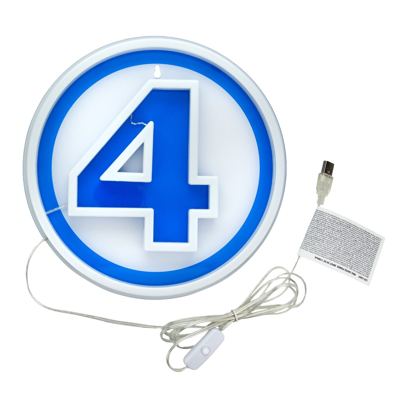 Imagen del producto Fantastic Four Lámpara de Pared LED Logo Neón