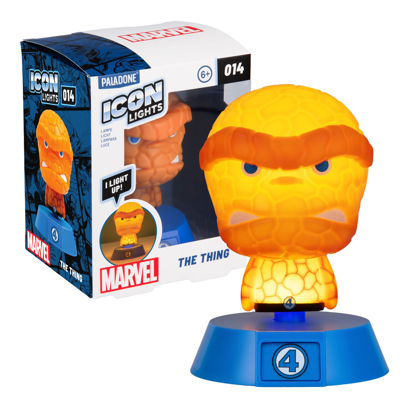Imagen del producto Fantastic Four Icons Lámpara The Thing 22 cm