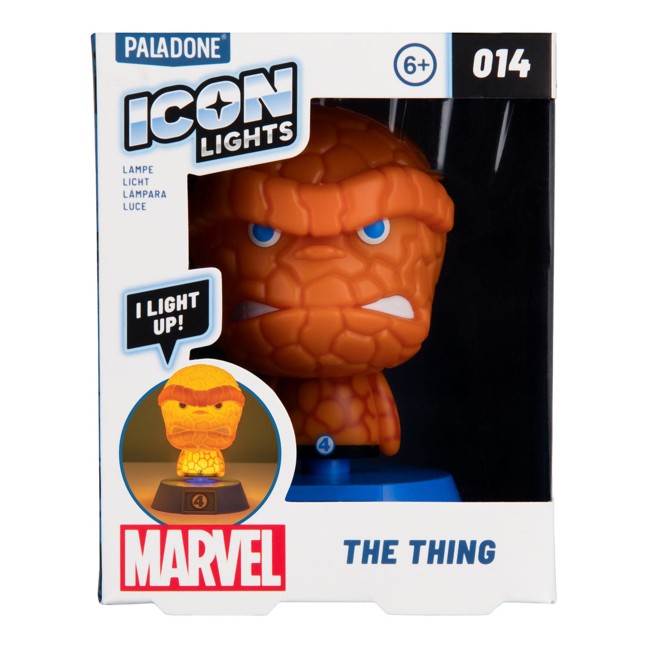 Imagen del producto Fantastic Four Icons Lámpara The Thing 22 cm