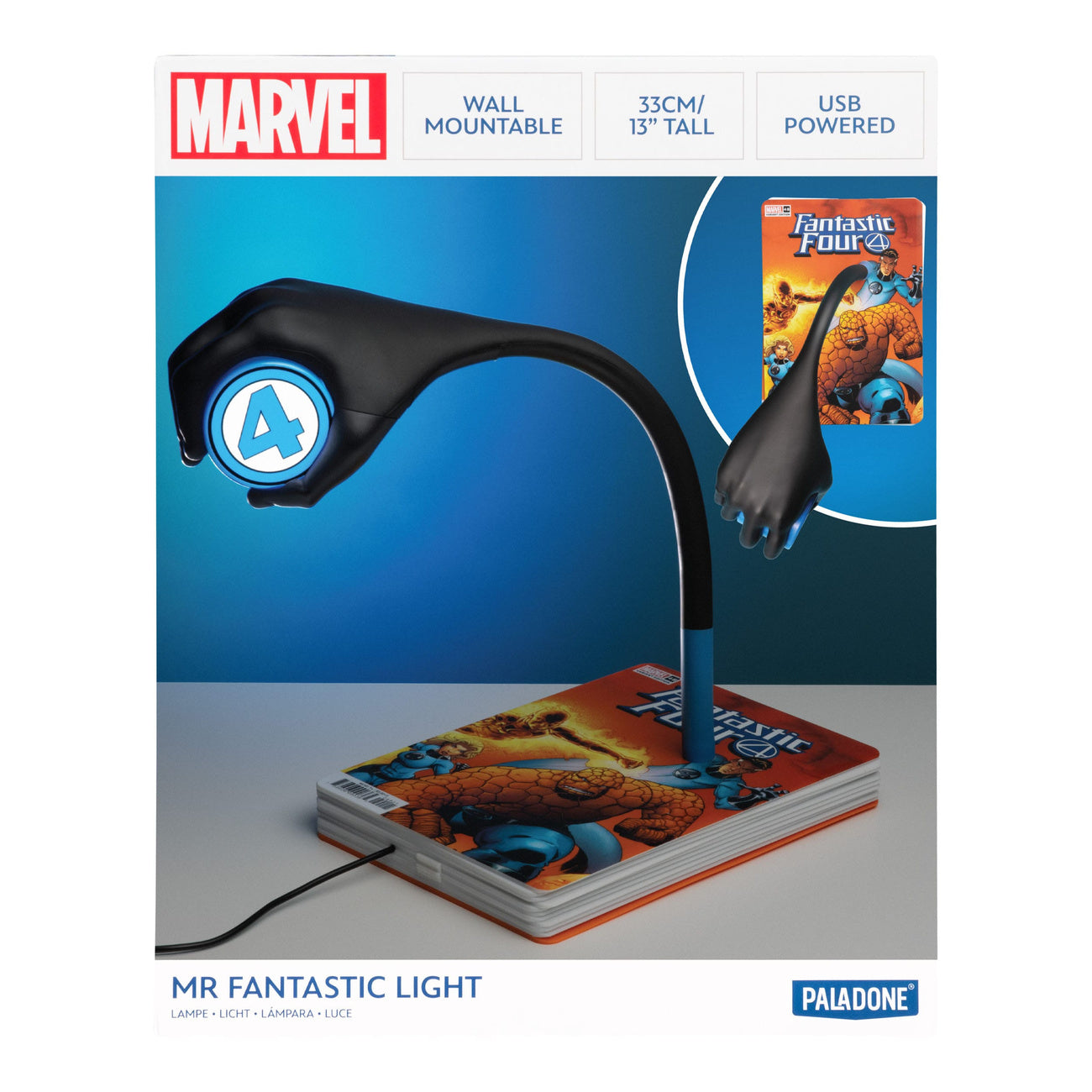 Imagen del producto Lámpara de escritorio USB Fantastic Four Mr. Fantastic 32 cm