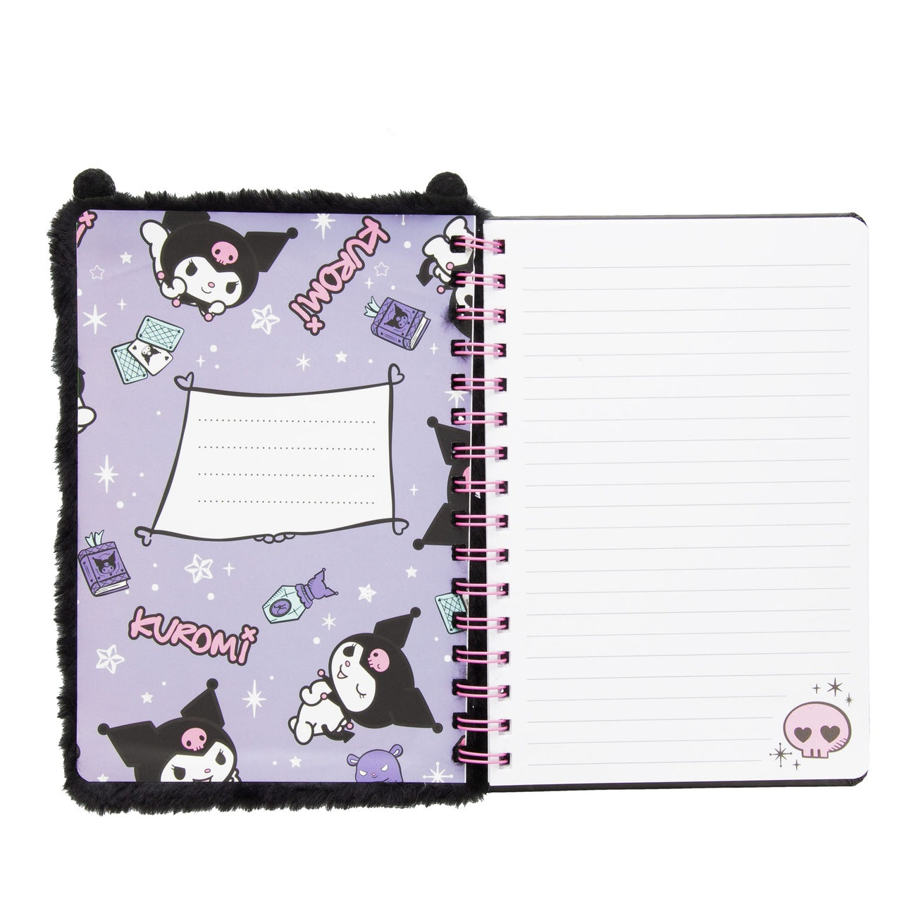 Imagen del producto Cuaderno Sanrio Kuromi Fluffy