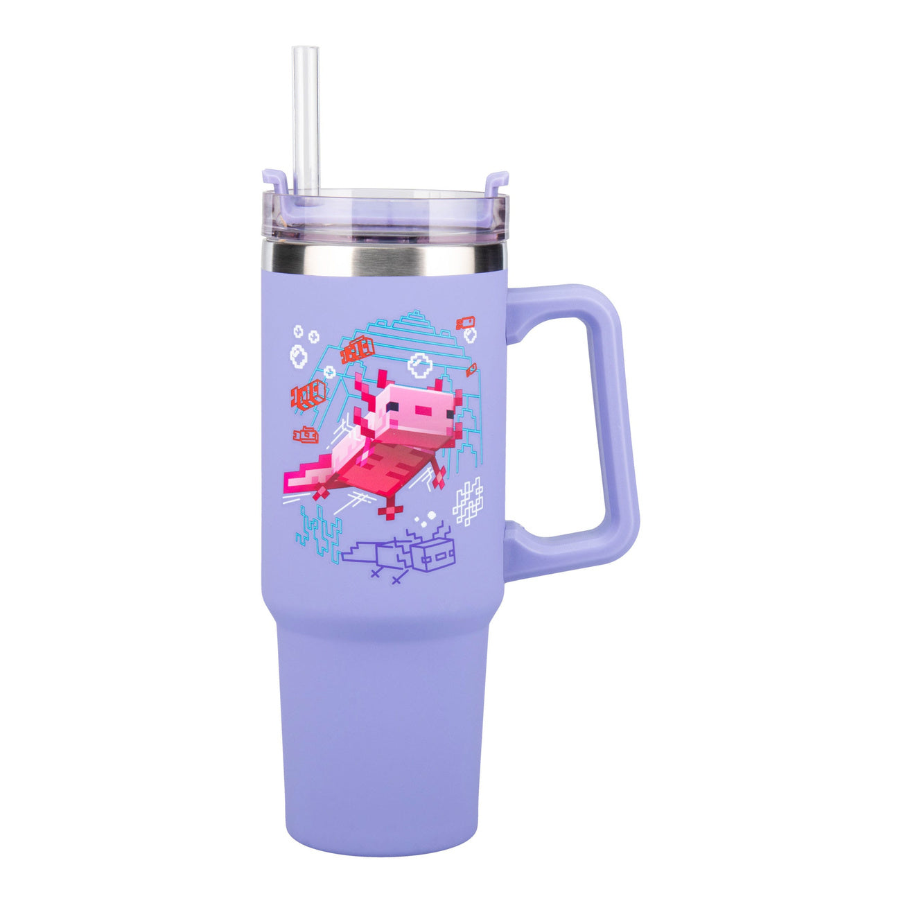 Imagen del producto Minecraft Vaso To Go Morado