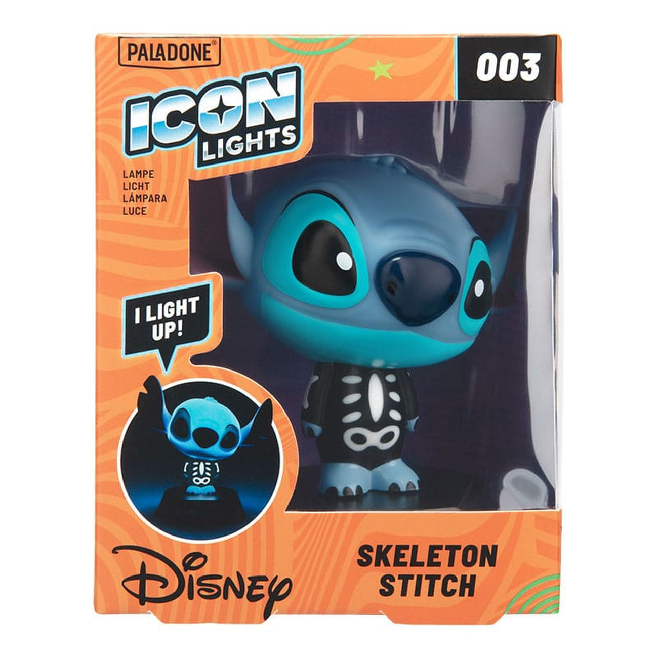 Imagen del producto Lilo & Stitch Skeleton Icons lámpara Stitch 11 cm