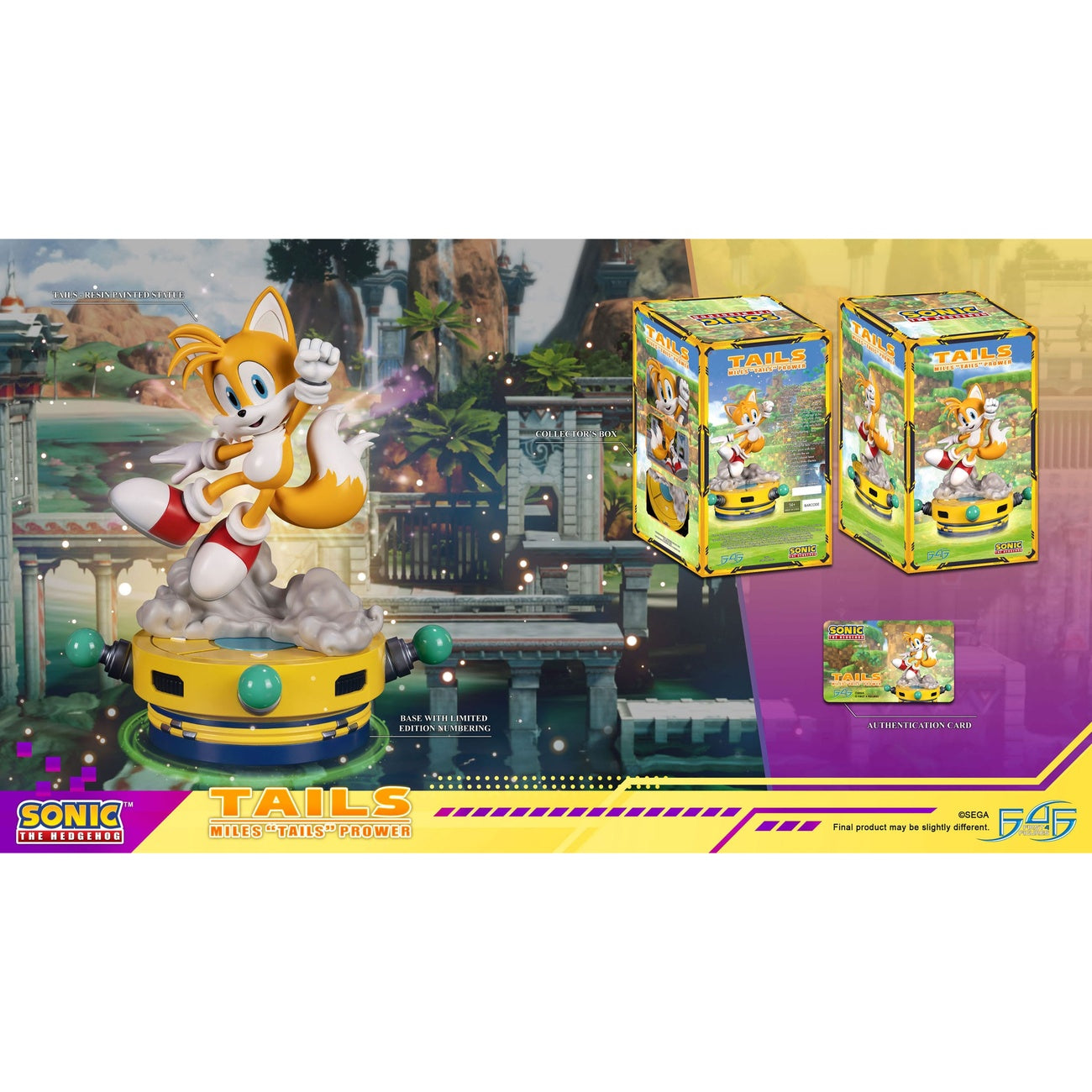 Imagen del producto Sonic the Hedgehog Estatua Tails 36 cm