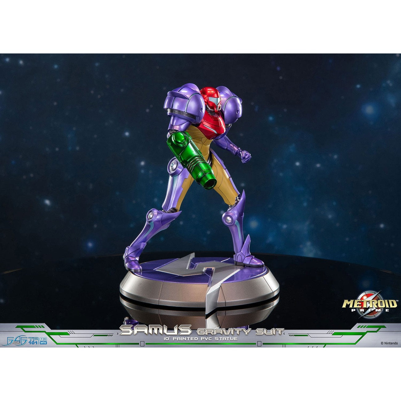 Imagen del producto Metroid Prime Estatua PVC Samus Gravity Suit Standard Edition 25 cm