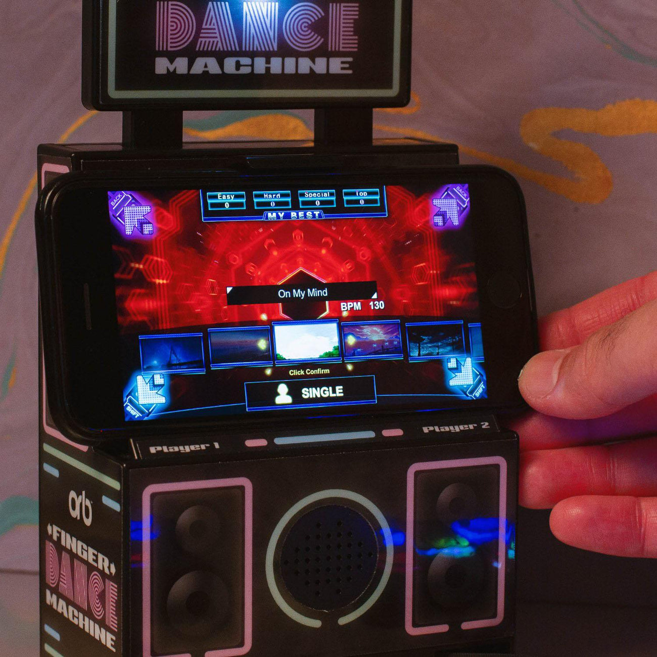 Imagen del producto ORB Retro Finger Dance Mini Arcade Machine
