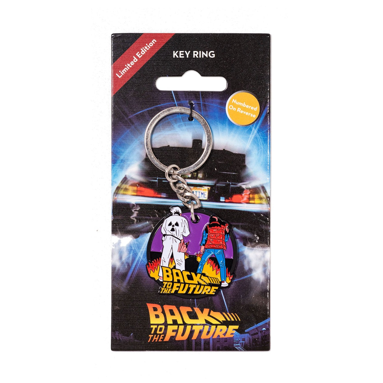 Product image Back to the Future Metal Keychain Marty & Doc