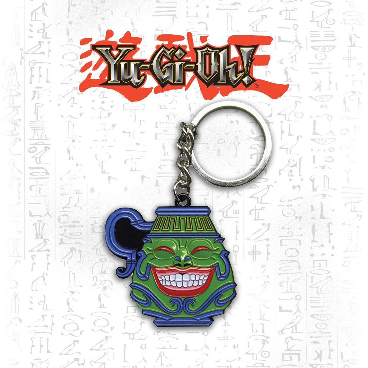 Imagen del producto Llavero metálico Yu-Gi-Oh! Pot of Greed Edición Limitada