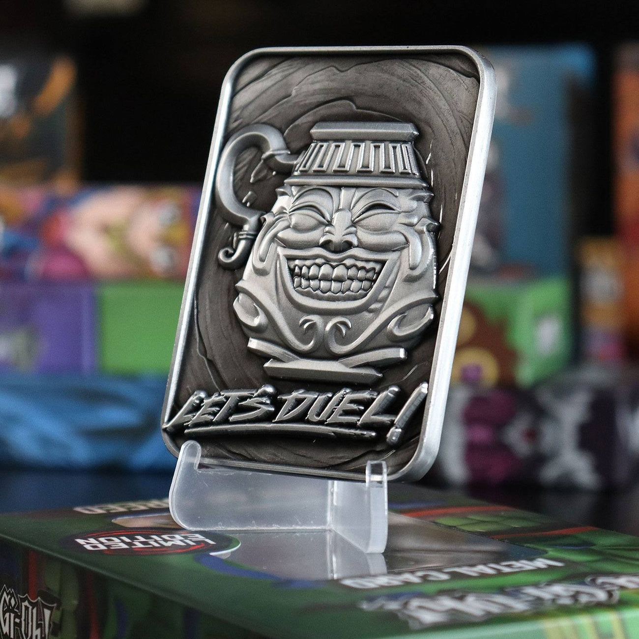Imagen del producto Yu-Gi-Oh! Carta réplica Pot of Greed Edición Limitada