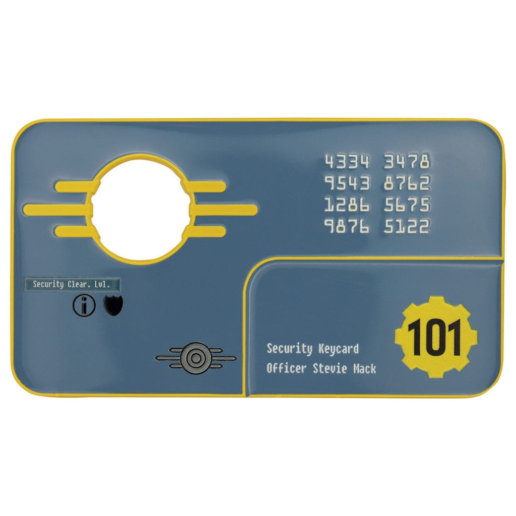 Imagen del producto Fallout 3 Réplica Tarjeta de Seguridad Vault 101 Edición Limitada