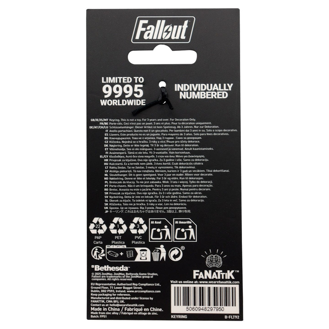 Imagen del producto Fallout Llavero Nuka-Cola Edición Limitada