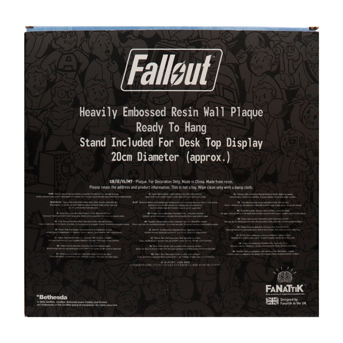 Imagen del producto Fallout Escudo de Resina Vault Boy