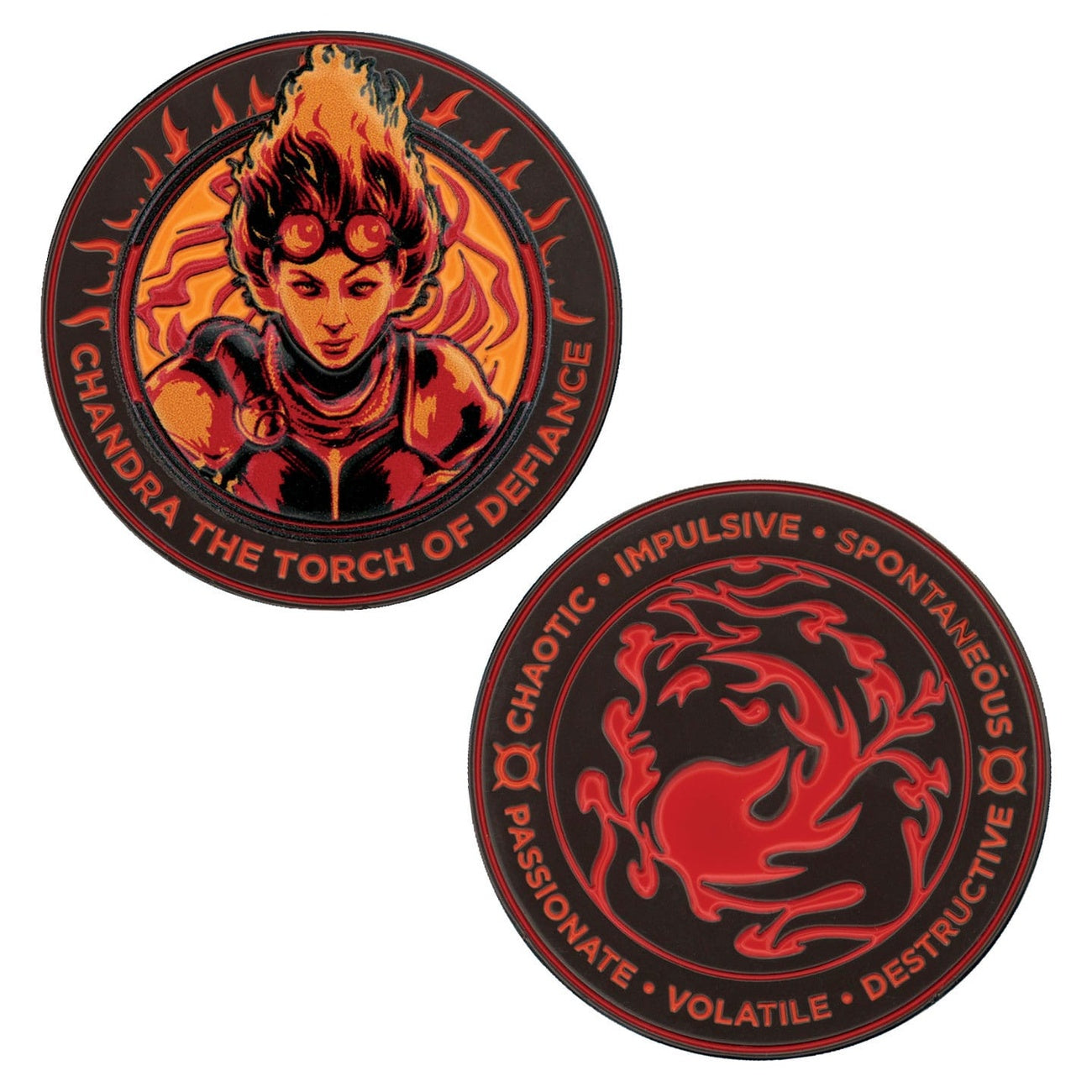 Imagen del producto Magic: The Gathering moneda de colección Chandra