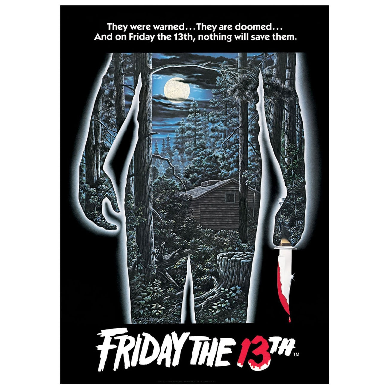 Imagen del producto Friday the 13th Lámina de arte Edición Limitada 30 x 42 cm