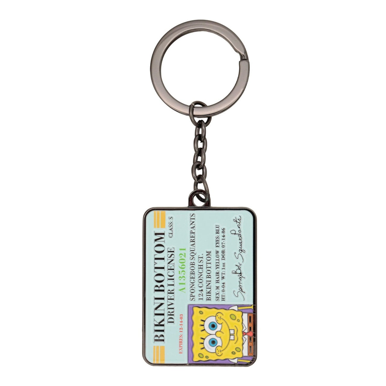 Imagen del producto Llavero SpongeBob SquarePants Driver License Edición Limitada