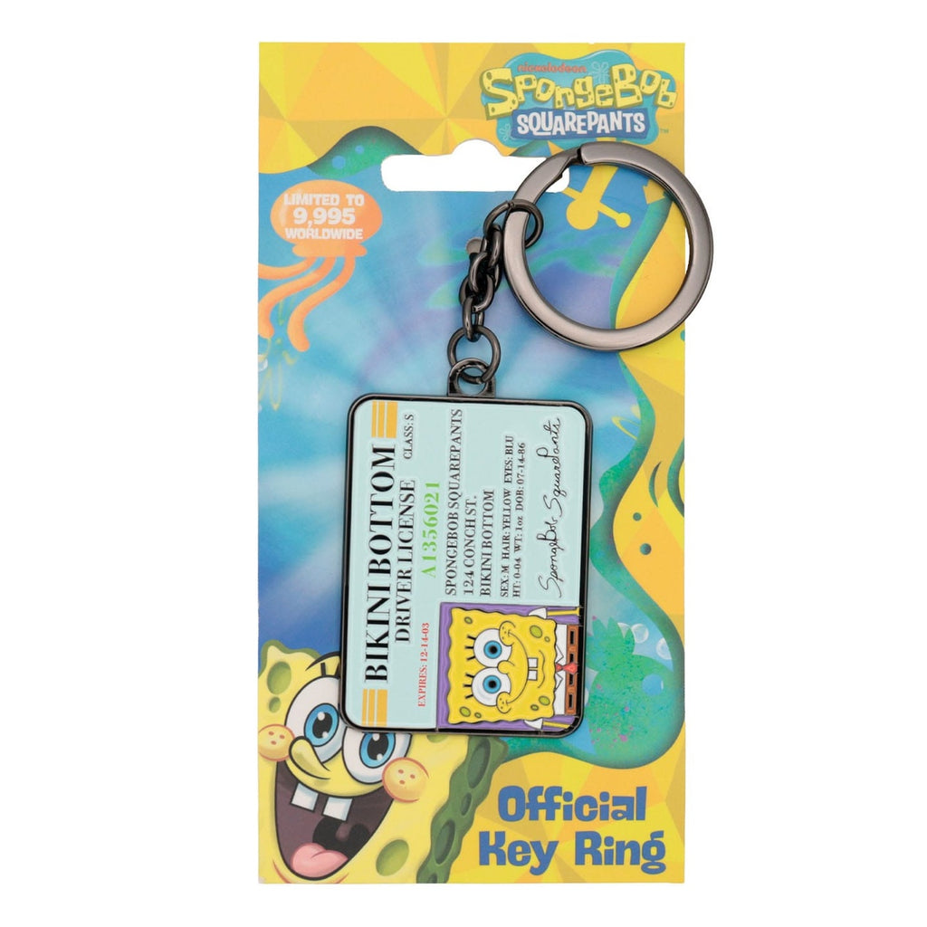 Imagen del producto Llavero SpongeBob SquarePants Driver License Edición Limitada