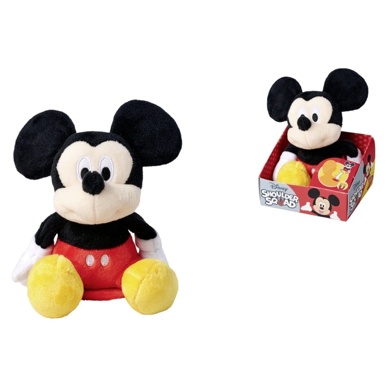 Imagen del producto Figura de peluche Disney Mickey Shoulder Rider 12 cm