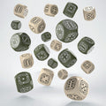 Imagen del producto Fortress Compact Set de dados D6 Beige & Olive (20)
