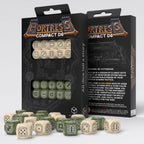 Imagen del producto Fortress Compact Set de dados D6 Beige & Olive (20)