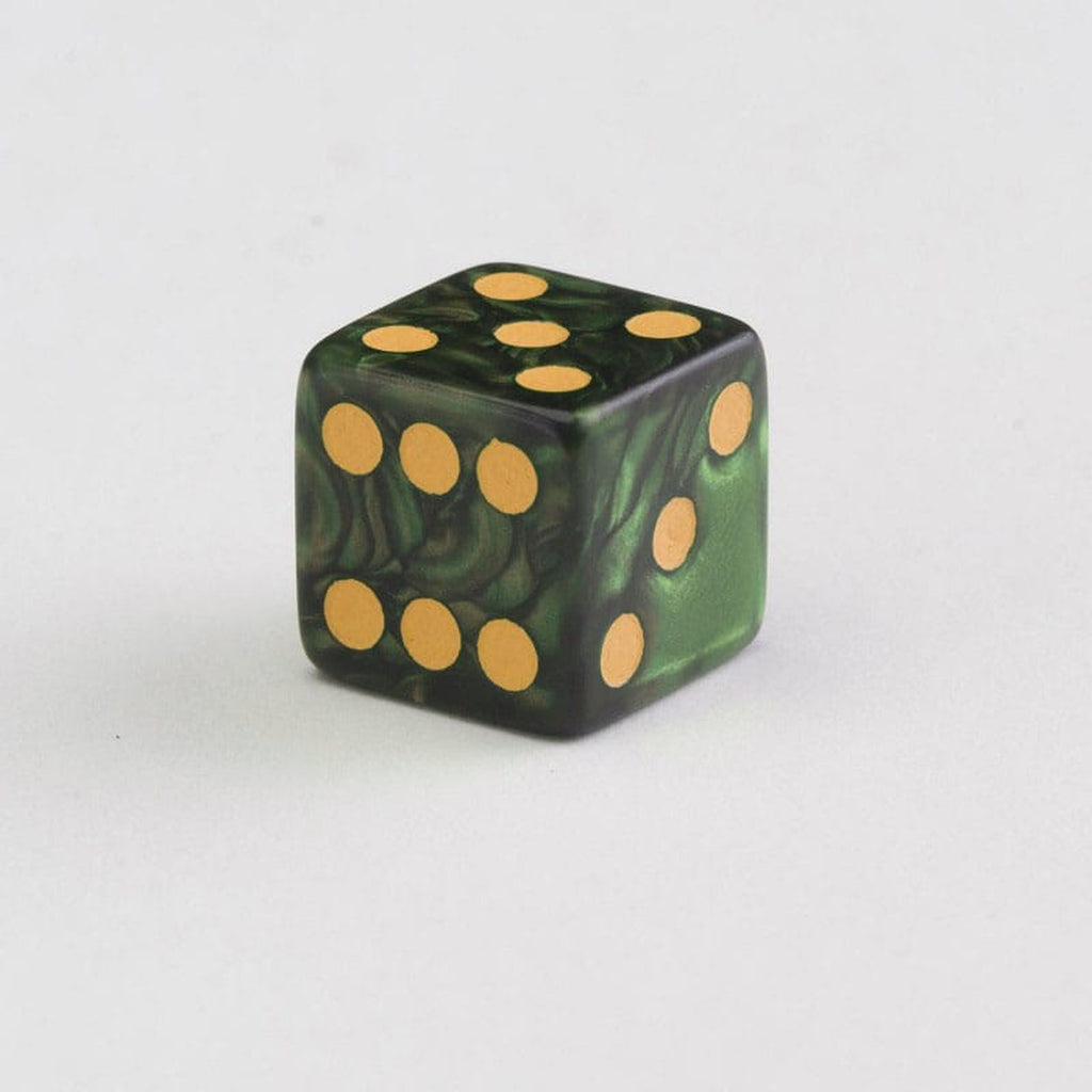 Imagen del producto Q Workshop Set de Dados Full Pack D6 Verde (20)