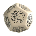 Imagen del producto Viridian Dado Jumbo Dado Monster Generator D12 Beige