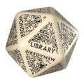 Imagen del producto Dado Viridian Jumbo Dado Dungeon Room Generator D20 Beige
