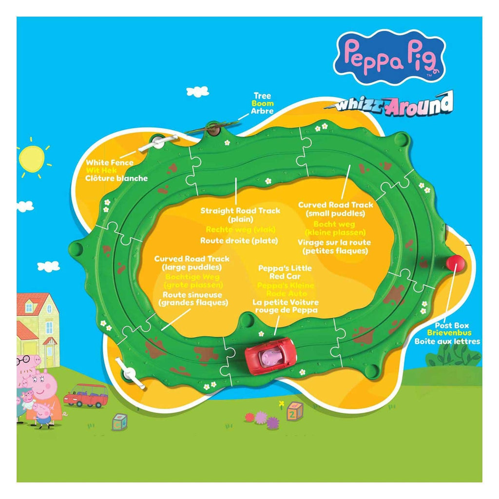 Imagen del producto Peppa Pig Whizz Around – El set del pequeño coche rojo de Peppa