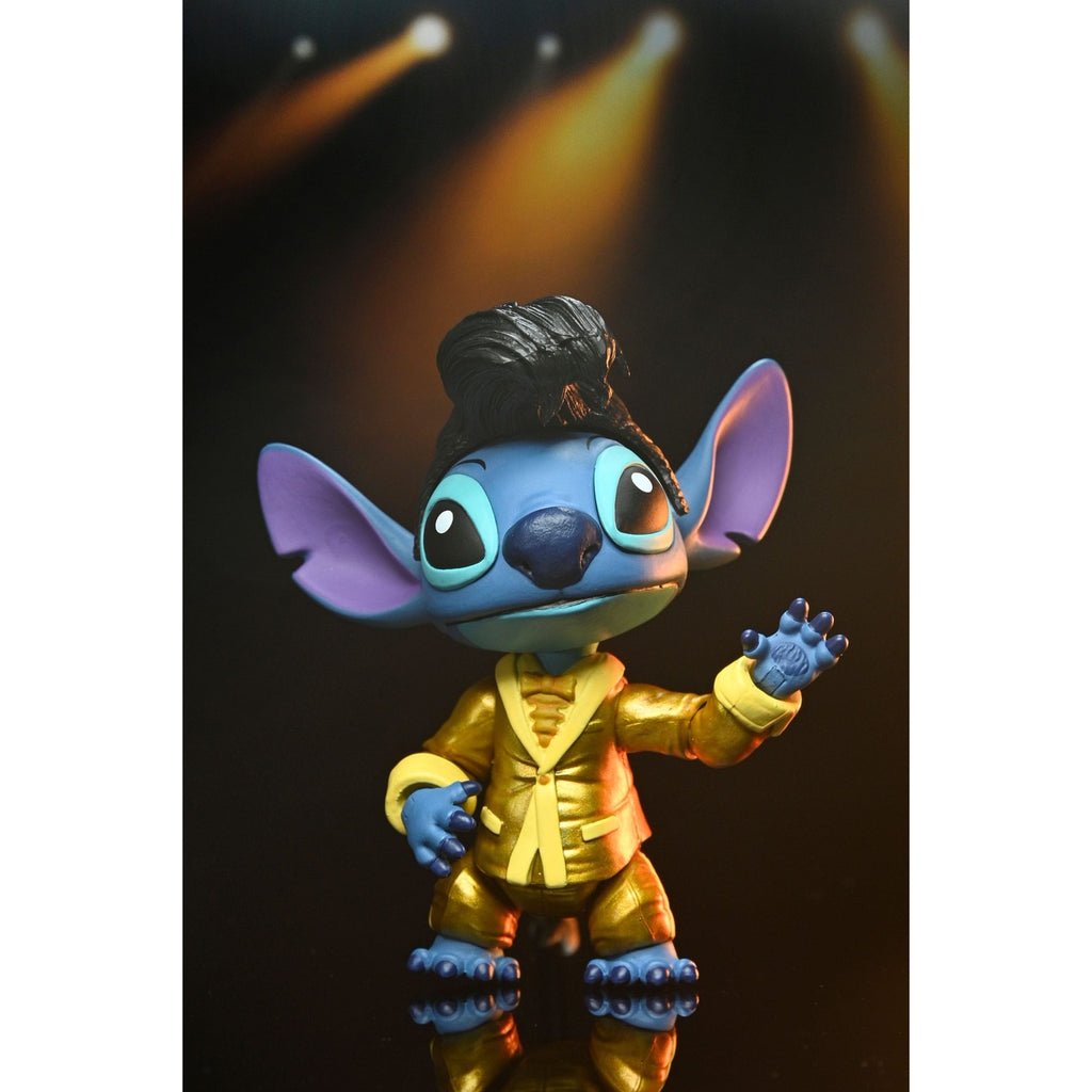 Imagen del producto Figura de acción Lilo & Stitch Ultimate Gold Suit Elvis Stitch 18 cm