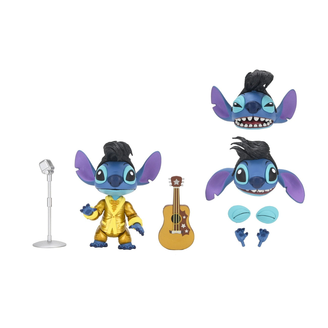 Imagen del producto Figura de acción Lilo & Stitch Ultimate Gold Suit Elvis Stitch 18 cm