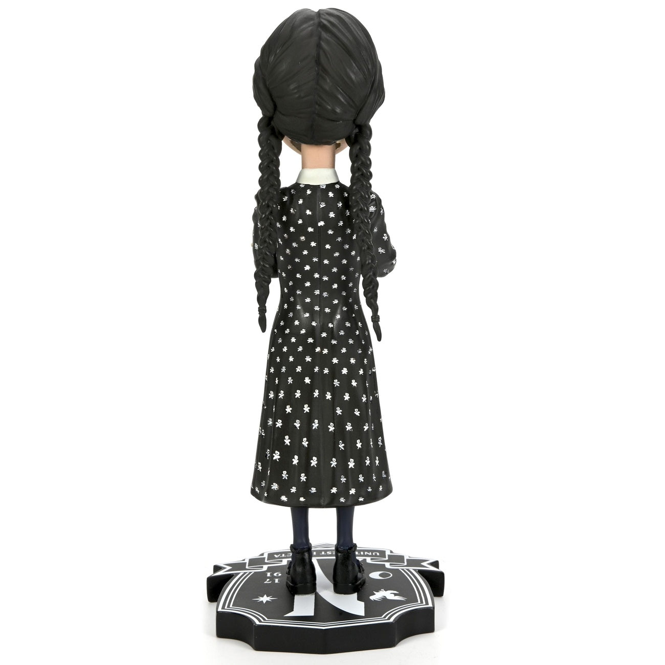 Imagen del producto Wednesday Head Knocker figura cabezona Wednesday Addams 21 cm
