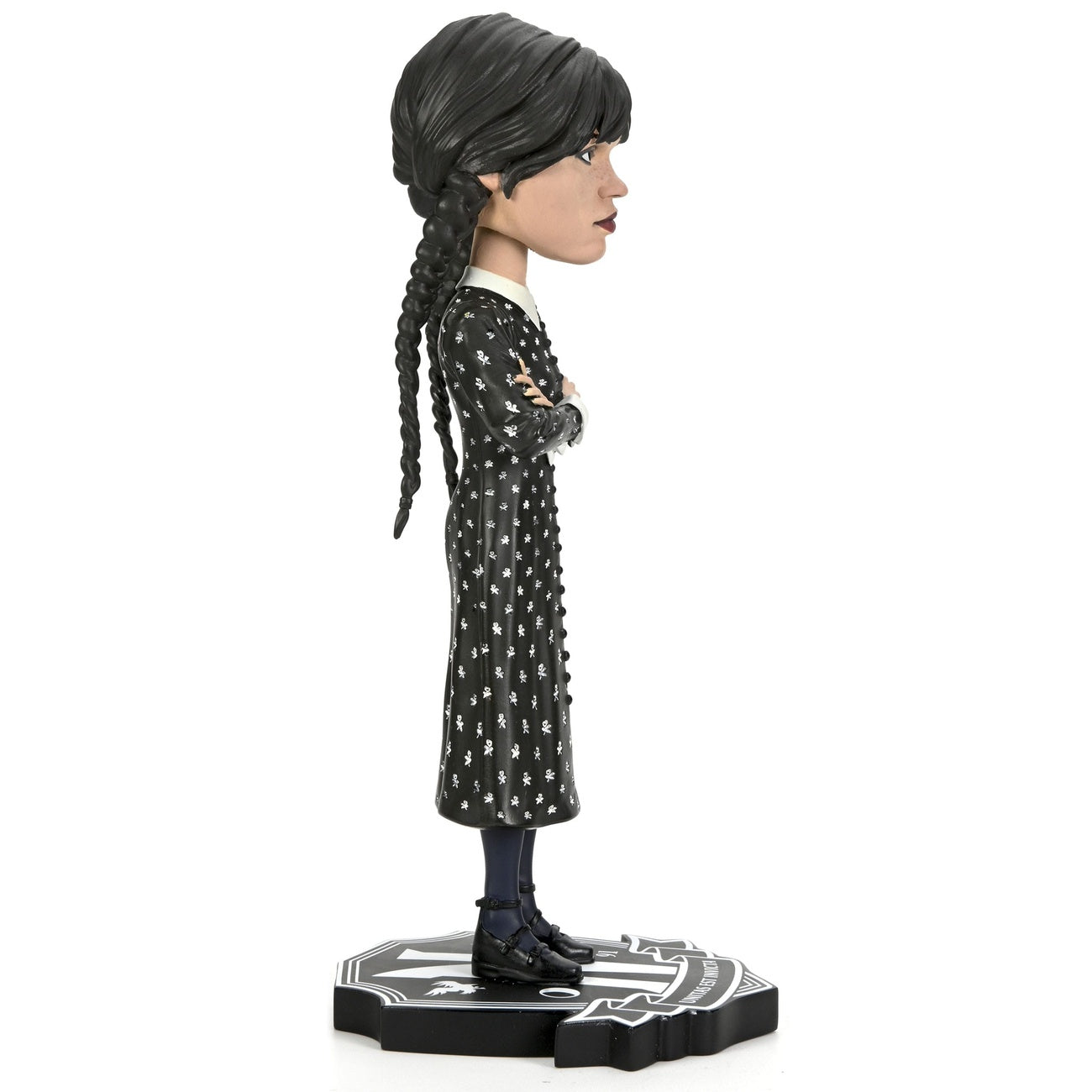 Imagen del producto Wednesday Head Knocker figura cabezona Wednesday Addams 21 cm
