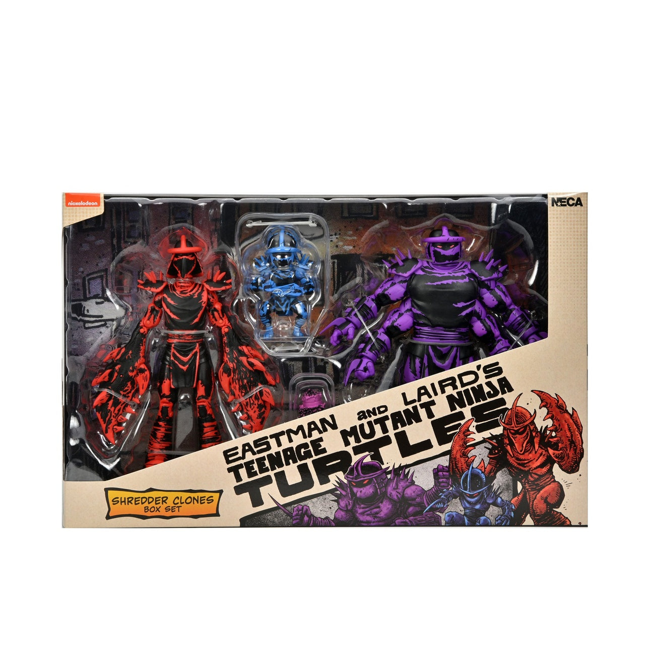 Imagen del producto Teenage Mutant Ninja Turtles (Mirage Comics) figuras de acción Shredder Clones box set 18 cm