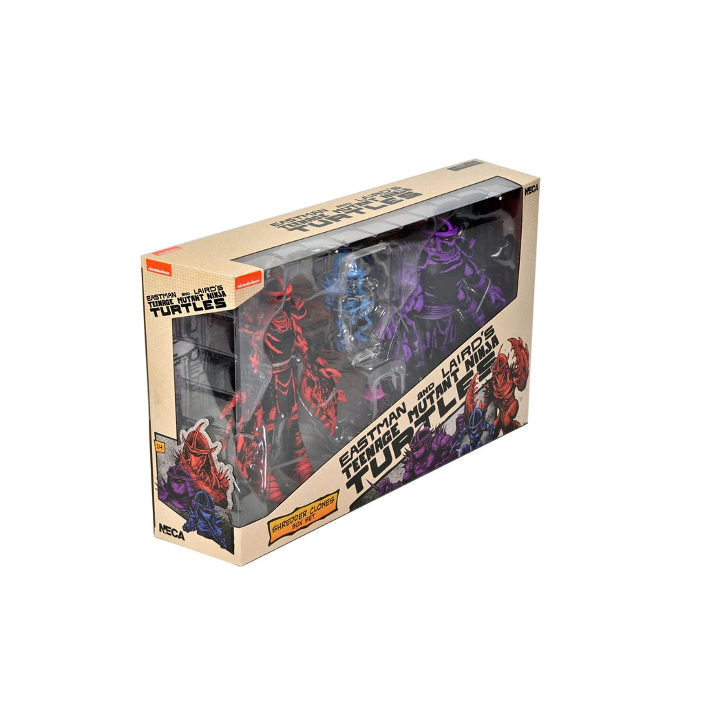 Imagen del producto Teenage Mutant Ninja Turtles (Mirage Comics) figuras de acción Shredder Clones box set 18 cm