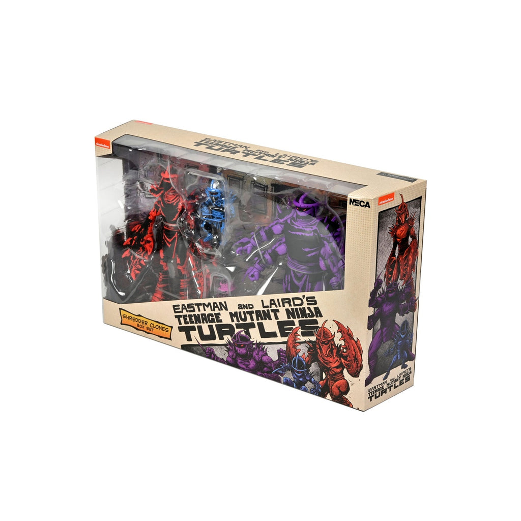Imagen del producto Teenage Mutant Ninja Turtles (Mirage Comics) figuras de acción Shredder Clones box set 18 cm