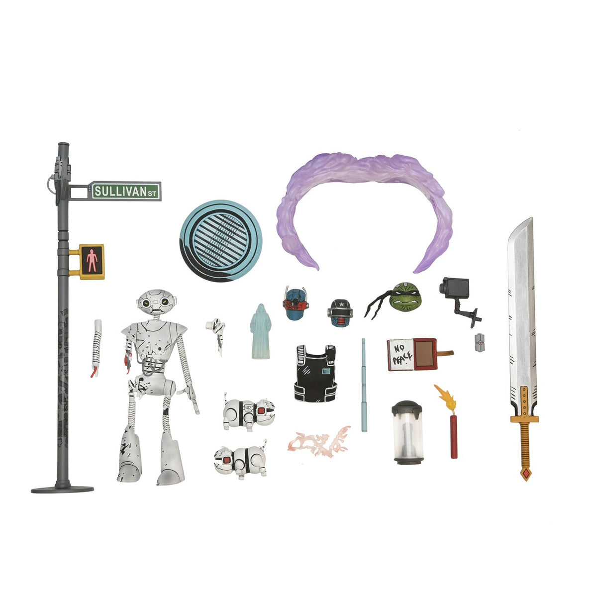 Imagen del producto Teenage Mutant Ninja Turtles Set de accesorios para figuras de acción – Last Ronin Accessory Pack