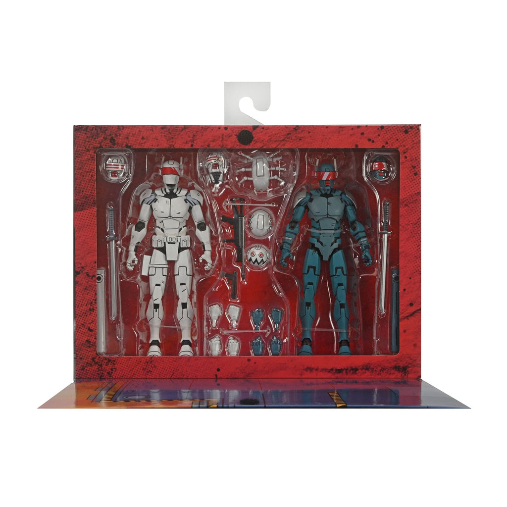 Imagen del producto Teenage Mutant Ninja Turtles (The Last Ronin) Pack de 2 figuras de acción Synja Robots 18 cm