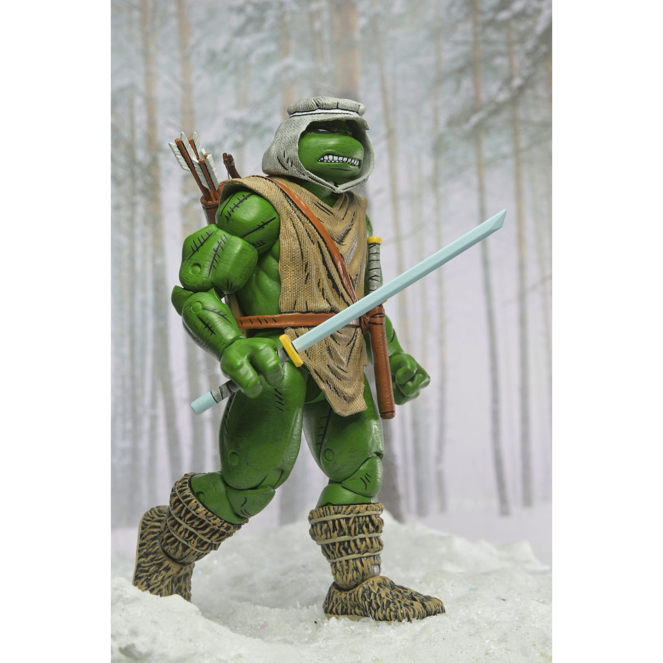 Imagen del producto Teenage Mutant Ninja Turtles figura de acción Hunter Leo 18 cm