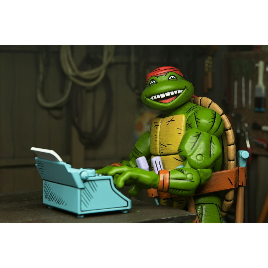 Imagen del producto Teenage Mutant Ninja Turtles figura de acción Handyman Donatello 18 cm