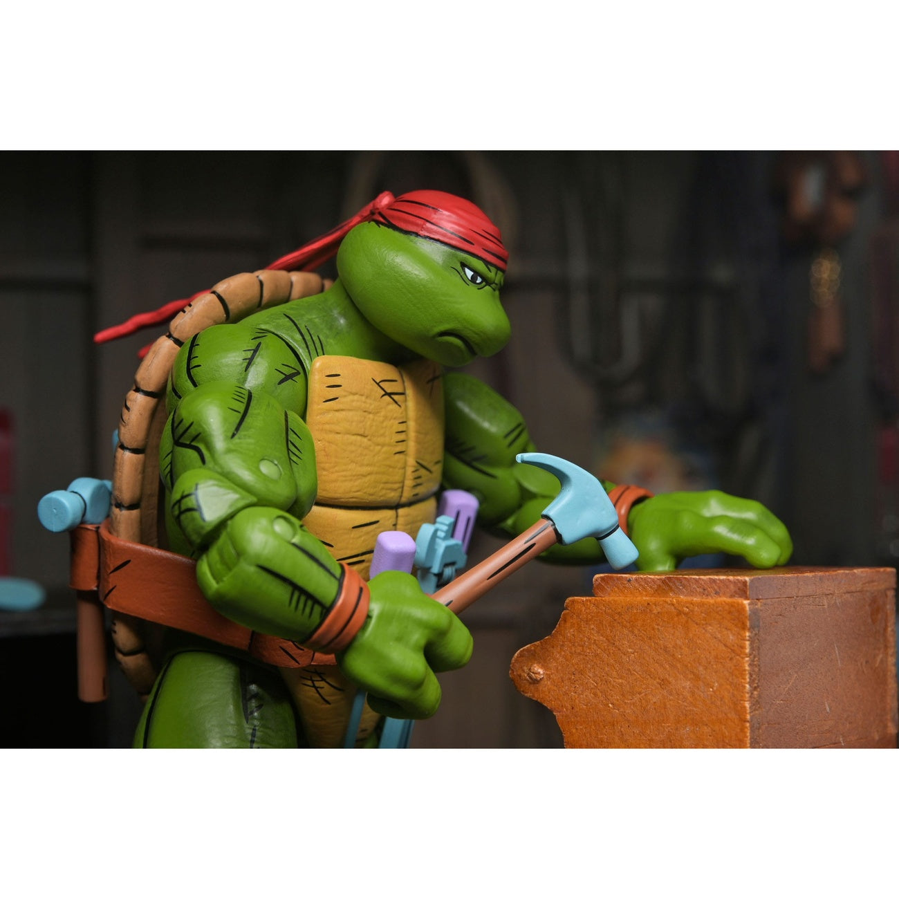 Imagen del producto Teenage Mutant Ninja Turtles figura de acción Handyman Donatello 18 cm