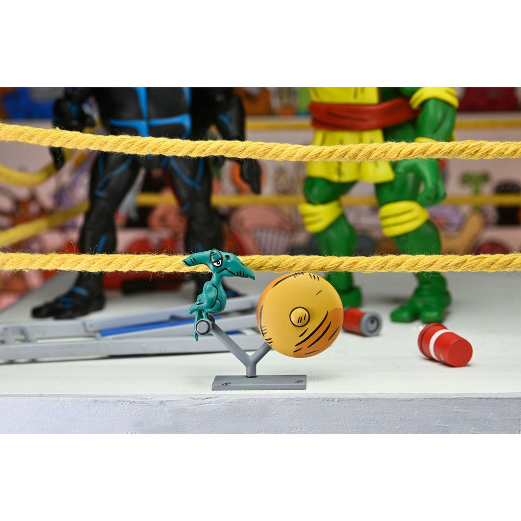 Imagen del producto Teenage Mutant Ninja Turtles (Archie Comics) Pack de 4 figuras de acción Stump Wrestling Turtles 18 cm
