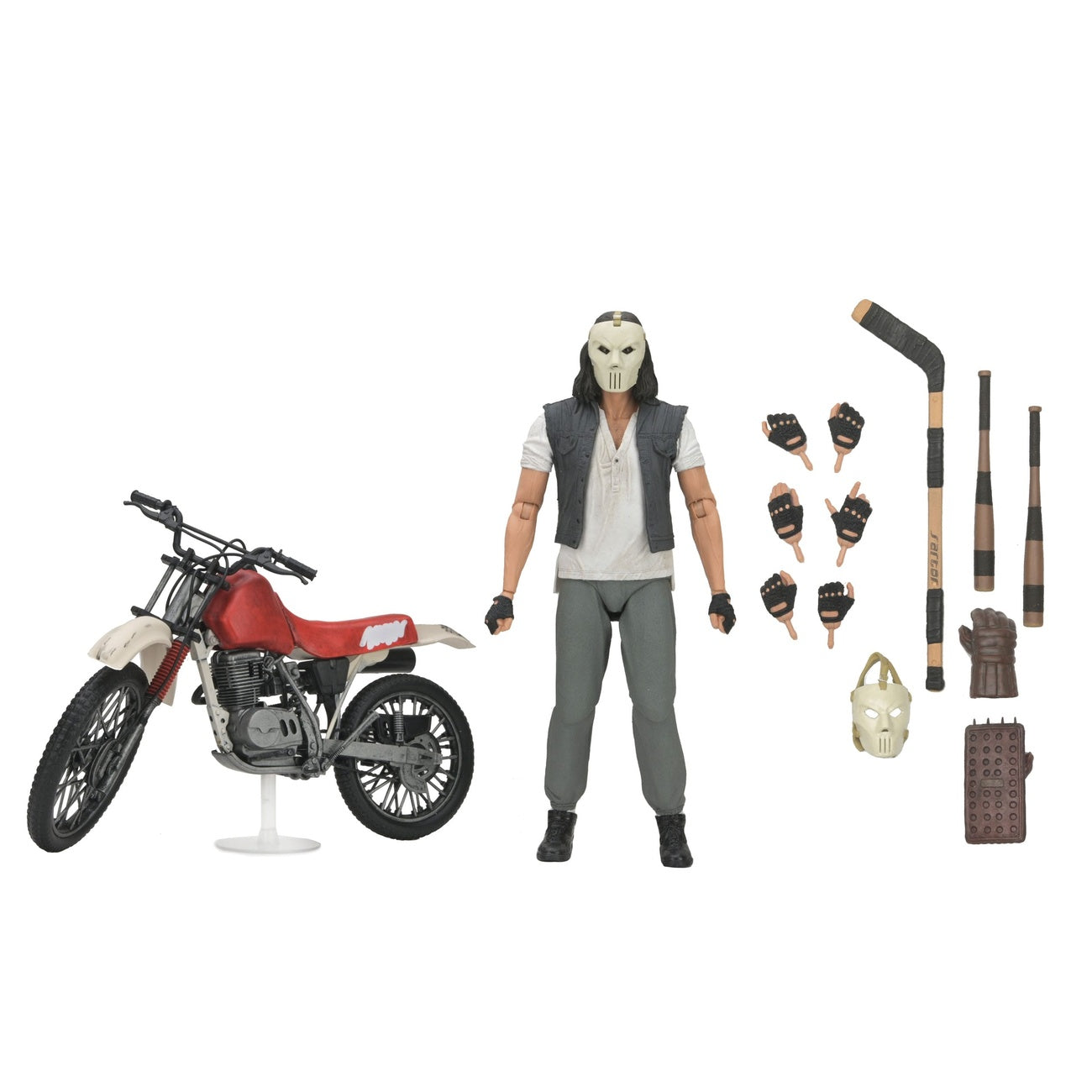 Imagen del producto Teenage Mutant Ninja Turtles (Película 1990) Figura de acción Deluxe Movie Realization Casey Jones 18 cm