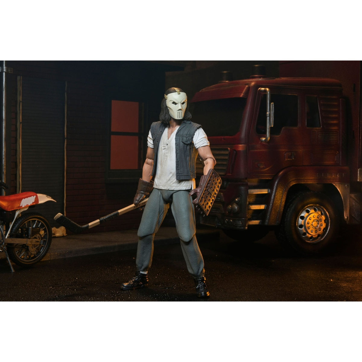 Imagen del producto Teenage Mutant Ninja Turtles (Película 1990) Figura de acción Deluxe Movie Realization Casey Jones 18 cm