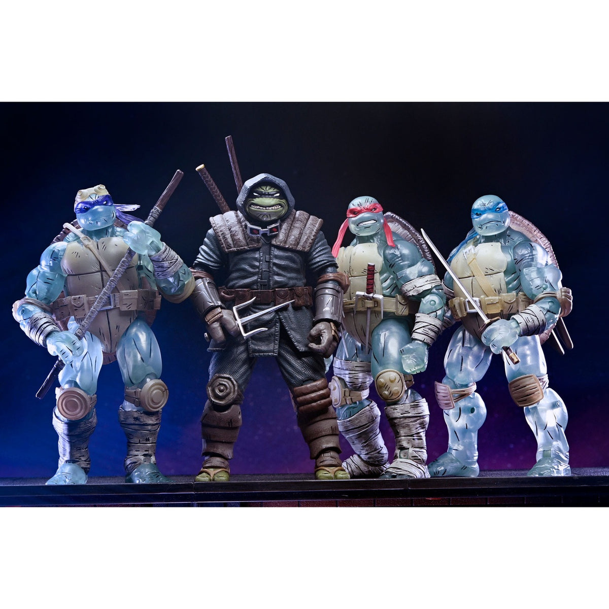 Imagen del producto Teenage Mutant Ninja Turtles (The Last Ronin) Figuras de acción Pack de 3 Ghost Brothers 18 cm