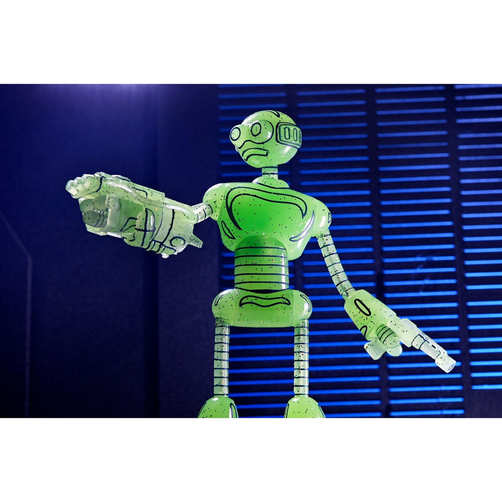 Imagen del producto Teenage Mutant Ninja Turtles (Mirage Comics) figura de acción Transmat Fugitoid GID 18 cm