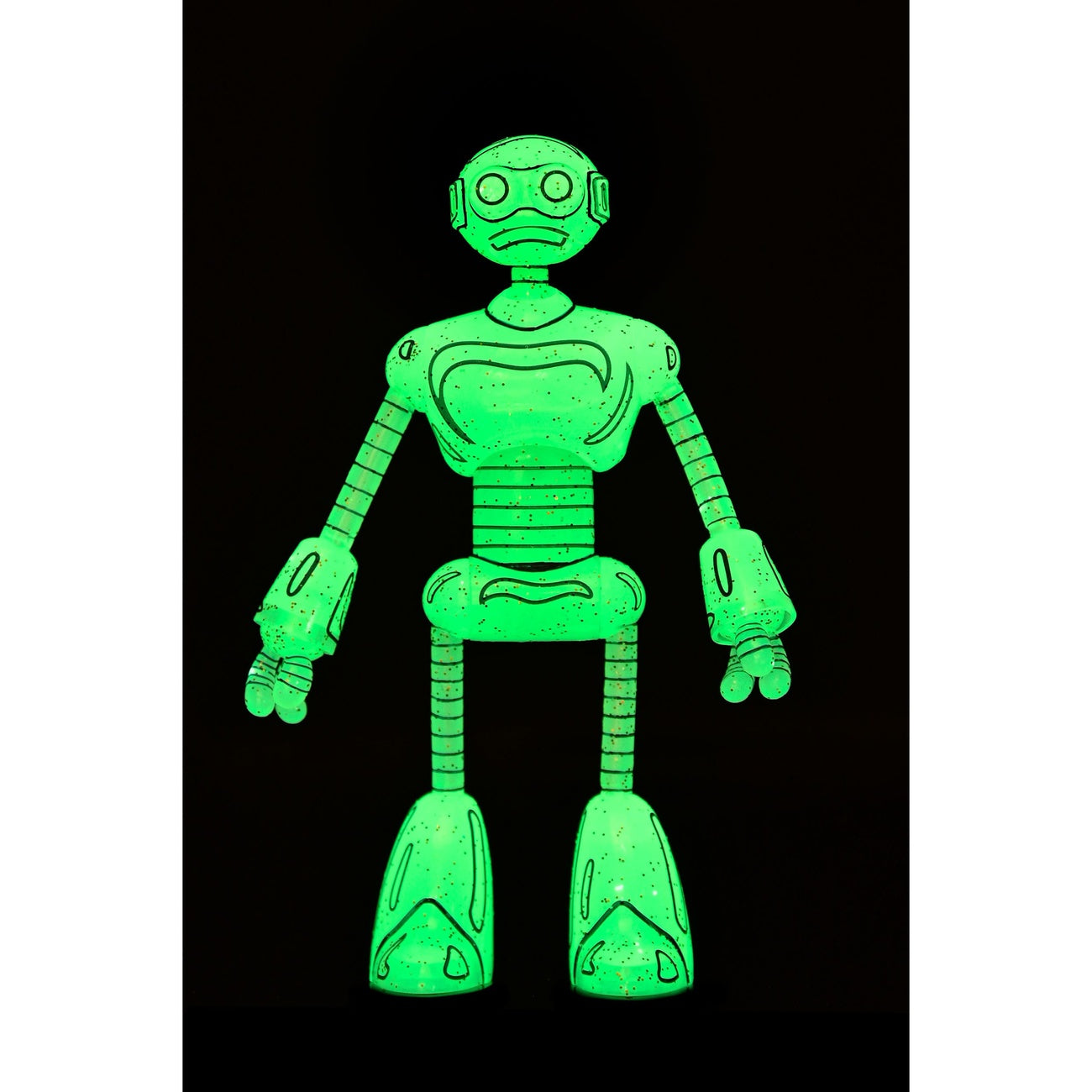 Imagen del producto Teenage Mutant Ninja Turtles (Mirage Comics) figura de acción Transmat Fugitoid GID 18 cm