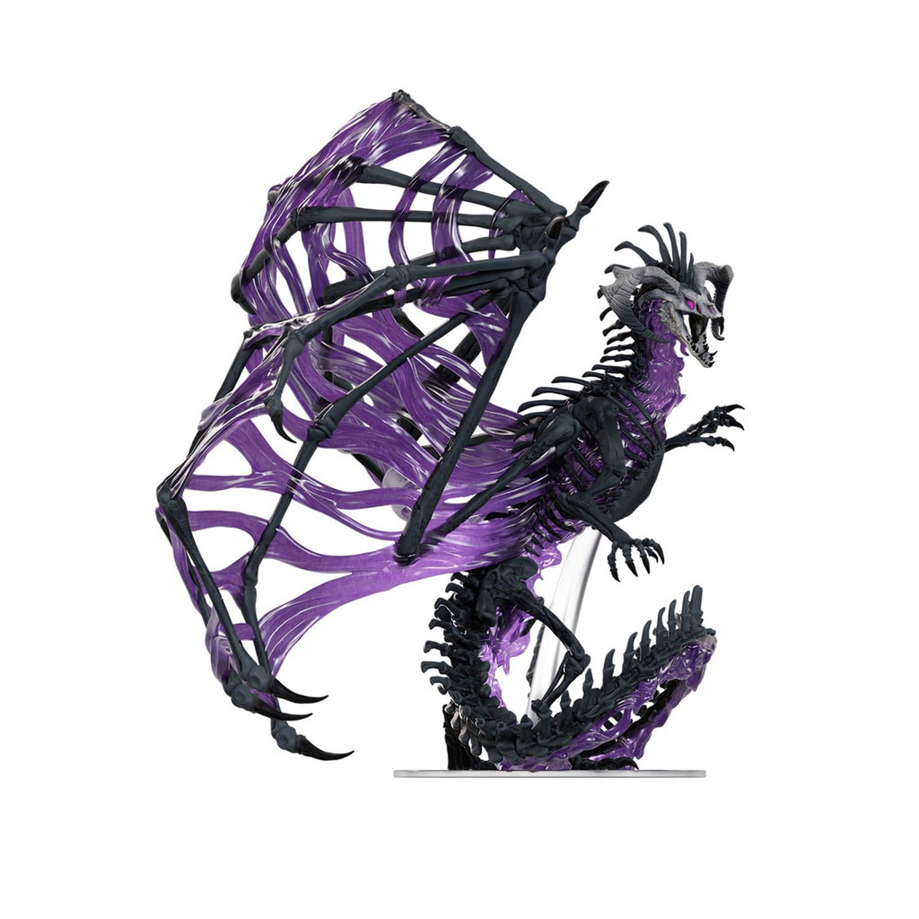 Product image D&D Icons of the Realms Boxed Miniatures pre‑painted Black Dracolich 30 cm