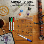 Imagen del producto Enhance RPG Series set de hojas de personaje acrílicas *Versión en inglés*